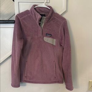 Patagonia Women's Purple Fleece Sweater